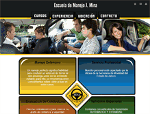 Tablet Screenshot of escuelademanejomina.com